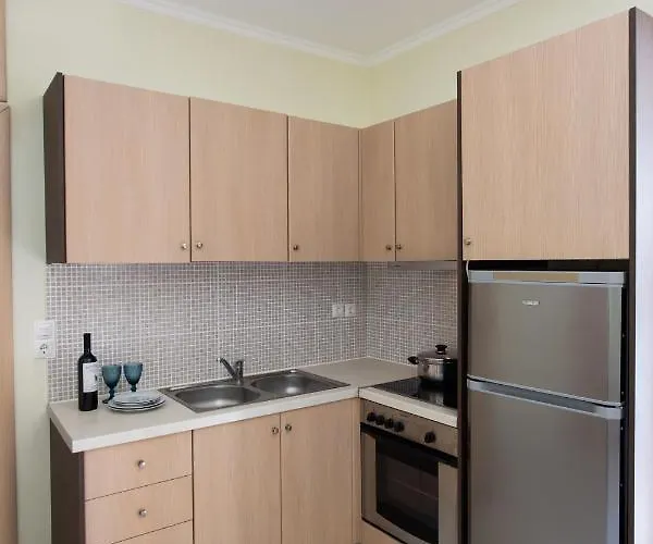 アパート Delphinus Villas-villa Nikitas Áyios Nikítas