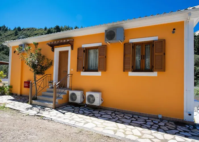 アパート Delphinus Villas-villa Nikitas Áyios Nikítas